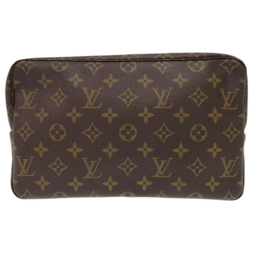 LOUIS VUITTON Brown Monogram Pouch - Picture 2 of 11